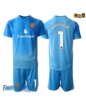 Manchester United Altay Bayindir #1 Portarii Echipament de Fotbal Replică 2025-26 Copii Acasa (+ Șorturi)